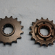New vs old front sprockets